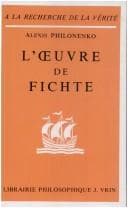 Tapa de L' œuvre de Fichte