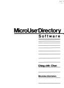 Tapa de MicroUse directory, software
