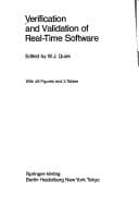 Tapa de Verification and validation of real-time software