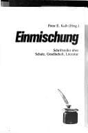 Tapa de Einmischung