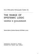 Tapa de The range of epistemic logic