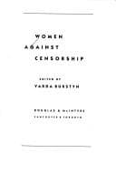 Tapa de Women against censorship