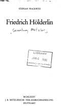Tapa de Friedrich Hölderlin