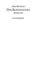 Tapa de Der Blindensturz