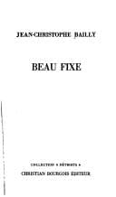 Tapa de Beau fixe