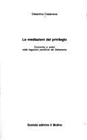 Tapa de Le mediazioni del privilegio