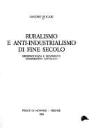 Tapa de Ruralismo e anti-industrialismo di fine secolo