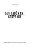 Tapa de Les Yanõmami centraux