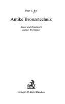 Tapa de Antike Bronzetechnik