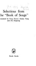 Tapa de Selections from the "Book of songs"