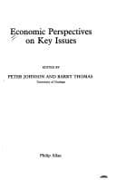 Tapa de Economic perspectives on key issues