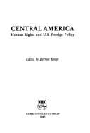 Tapa de Central America, human rights and U.S. foreign policy