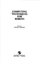 Tapa de Computing techniques for robots