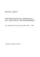 Tapa de Antifaschistische Demokratie und nationaler Befreiungskampf