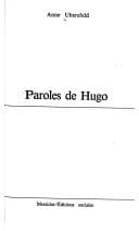 Tapa de Paroles de Hugo