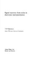 Tapa de Signal recovery from noise in electronic instrumentation