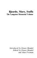 Tapa de Ricardo, Marx, Sraffa