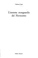 Tapa de L' estrema avanguardia del Novecento