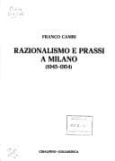 Tapa de Razionalismo e prassi a Milano, 1945-1954