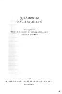 Tapa de Wilamowitz nach 50 Jahren