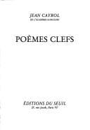 Tapa de Poèmes clefs