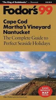 Tapa de Cape Cod, Martha's Vineyard, Nantucket '99