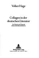 Tapa de Collagen in der deutschen Literatur