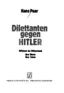 Tapa de Dilettanten gegen Hitler