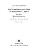 Tapa de Die Herausforderung des Films an die französische Literatur