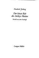 Tapa de Der letzte Ritt des Jockeys Matteo
