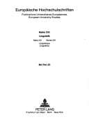 Tapa de Aspektualität und Nominalisierung