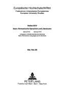 Tapa de Literarische Struktur und Realitätsbezug im kolumbianischen Violencia-Roman