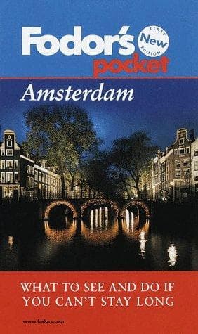 Tapa de Fodor's pocket Amsterdam