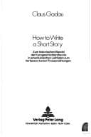 Tapa de How to write a short story