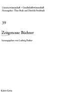Tapa de Zeitgenosse Büchner