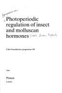 Tapa de Photoperiodic regulation of insect and molluscan hormones