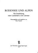 Tapa de Bodensee und Alpen