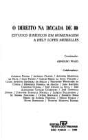 Tapa de O Direito na década de 80