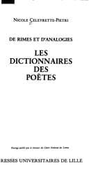 Tapa de Les dictionnaires des poètes
