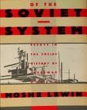 Tapa de The making of the Soviet system