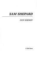 Tapa de Sam Shepard