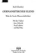 Tapa de Germanistisches Elend