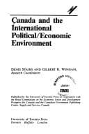 Tapa de Canada and the international political/economic environment