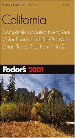 Tapa de Fodor's California 2001