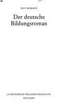 Tapa de Der deutsche Bildungsroman