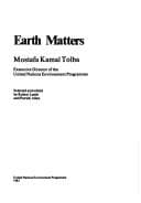 Tapa de Earth matters