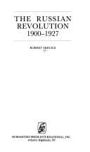 Tapa de The Russian Revolution, 1900-1927