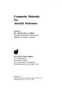 Tapa de Composite materials for aircraft structures