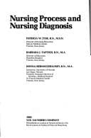 Tapa de Nursing process and nursing diagnosis