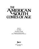 Tapa de The American South comes of age